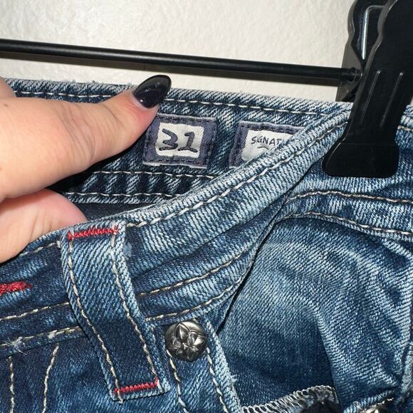 Y2k miss me women's jeans sz 31 boot cut - Picture 5 of 8